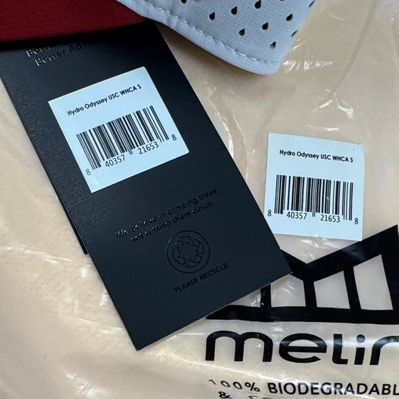 Melin Small White and Red SC Logo Cap - Picture 3 of 13